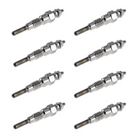 8 Glow Plugs Metal Glow Plugs 10.5 V NGK IAM expertise...