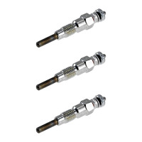 3 Glow Plugs Metal Glow Plugs 11 V NGK Aftermarket...