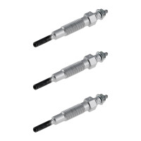 3 Glow Plugs Metal Glow Plugs 10.5 V NGK Aftermarket...