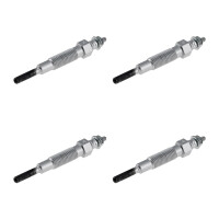 4 Glow Plugs Metal Glow Plugs 10.5 V NGK Aftermarket...