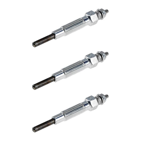 3 Glow Plugs Metal Glow Plugs 10.5 V NGK IAM expertise for e.g. MITSUBISHI