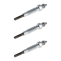 3 Glow Plugs Metal Glow Plugs 10.5 V NGK IAM expertise...