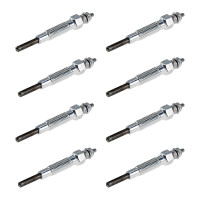 8 Glow Plugs Metal Glow Plugs 10.5 V NGK IAM expertise...