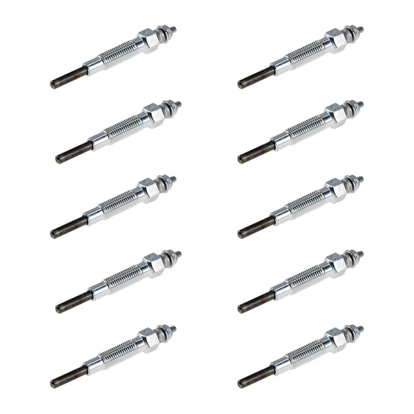 10 Glow Plugs Metal Glow Plugs 10.5 V NGK IAM expertise for e.g. MITSUBISHI