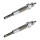 2 Glow Plugs Metal Glow Plugs 8.5 V NGK Aftermarket Expertise for MAZDA