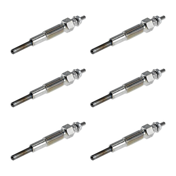 6 Glühkerzen Metall-Glühkerze 8,5 V NGK Aftermarket-Expertise für MAZDA