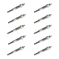 10 Glow Plugs Metal Glow Plugs 8.5 V NGK Aftermarket...