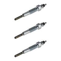 3 Glow Plugs Metal Glow Plugs 10.5 V NGK Aftermarket...