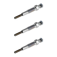 3 Glow Plugs Metal Glow Plugs 10.5 V NGK Aftermarket...