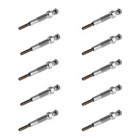 10 Glow Plugs Metal Glow Plugs 10.5 V NGK Aftermarket...