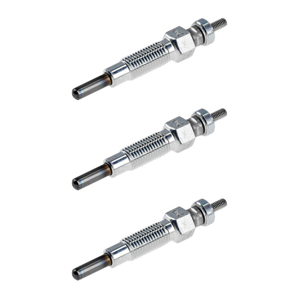 3 Glow Plugs Metal Glow Plugs 10.5 V NGK Aftermarket Expertise for KUBOTA