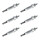 6 Glow Plugs Metal Glow Plugs 10.5 V NGK Aftermarket Expertise for KUBOTA