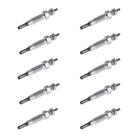 10 Glow Plugs Metal Glow Plugs 10.5 V NGK Aftermarket...