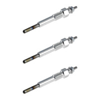 3 Glow Plugs Metal Glow Plugs 10.5 V NGK IAM expertise...