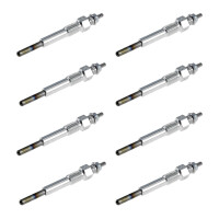 8 Glow Plugs Metal Glow Plugs 10.5 V NGK IAM expertise...