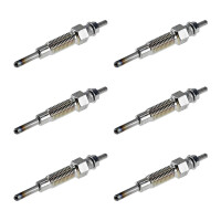 6 Glow Plugs Metal Glow Plugs 11 V NGK suitable for IVECO...