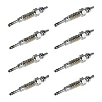8 Glow Plugs Metal Glow Plugs 11 V NGK suitable for IVECO...