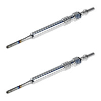 2 Glow Plugs Metal Glow Plugs 11 V NGK D-Power suitable...