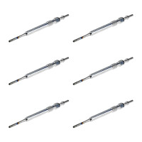 6 Glow Plugs Metal Glow Plugs 11 V NGK D-Power suitable...