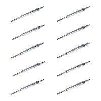 10 Glow Plugs Metal Glow Plugs 11 V NGK D-Power suitable...