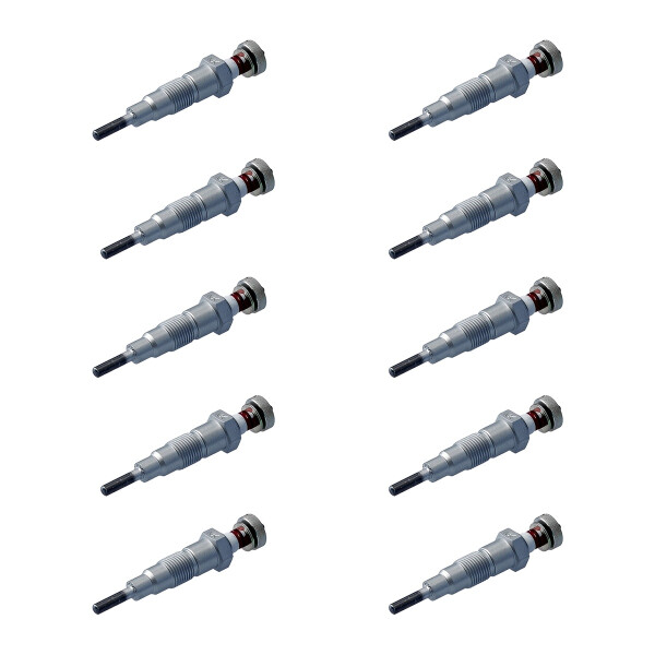 10 Glühkerzen Metall-Glühkerze 19 V NGK IAM-Expertise für diverse Fahrzeuge