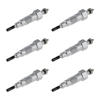 6 Glow Plugs Metal Glow Plugs 8 V NGK aftermarket...