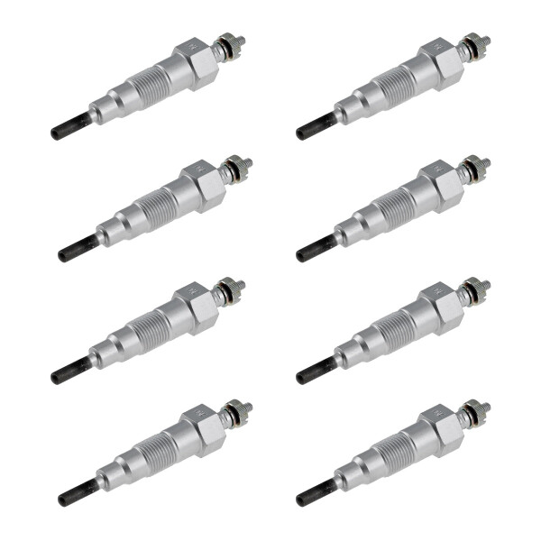 8 Glühkerzen Metall-Glühkerze 8 V NGK IAM-Expertise für diverse Fahrzeuge