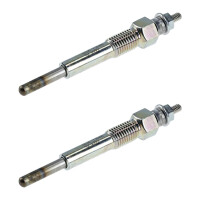 2 Glow Plugs Metal Glow Plugs 5 V NGK Aftermarket...