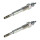 2 Glow Plugs Metal Glow Plugs 5 V NGK Aftermarket Expertise for OPEL CORSA