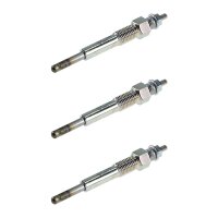 3 Glow Plugs Metal Glow Plugs 5 V NGK Aftermarket...
