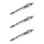 3 Glow Plugs Metal Glow Plugs 5 V NGK Aftermarket Expertise for OPEL CORSA