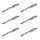 6 Glow Plugs Metal Glow Plugs 5 V NGK Aftermarket Expertise for OPEL CORSA