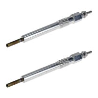 2 Glow Plugs Metal Glow Plugs 20.5 V NGK Aftermarket...
