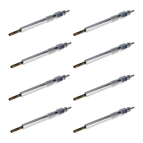 8 Glow Plugs Metal Glow Plugs 20.5 V NGK Aftermarket Expertise for ISUZU