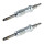 2 Glühkerzen Metall-Glühkerze 11 V NGK Aftermarket-Expertise für u.a. PEUGEOT J5