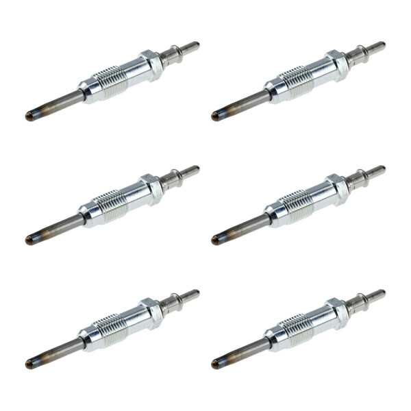 6 Glühkerzen Metall-Glühkerze 11 V NGK Aftermarket-Expertise für u.a. PEUGEOT J5