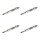 4 Glow Plugs Metal Glow Plugs 11 V NGK D-Power for e.g. RENAULT KANGOO