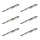 6 Glow Plugs Metal Glow Plugs 11 V NGK D-Power for e.g. RENAULT KANGOO