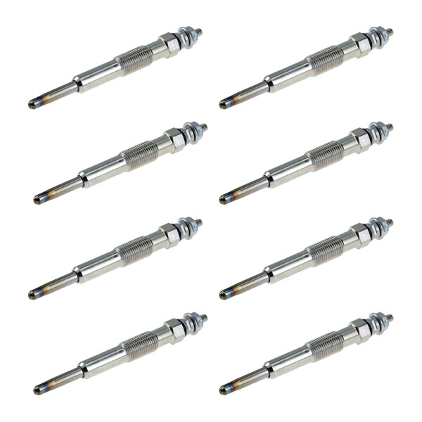 8 Glühkerzen Metall-Glühkerze 11 V NGK D-Power für u.a. RENAULT KANGOO