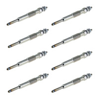 8 Glühkerzen Metall-Glühkerze 11 V NGK D-Power...