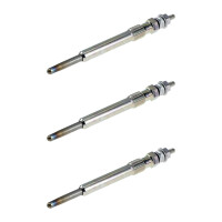 3 Glow Plugs Metal Glow Plugs 11 V NGK D-Power for FIAT...