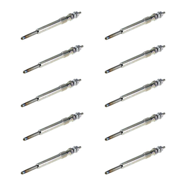 10 Glow Plugs Metal Glow Plugs 11 V NGK D-Power for FIAT ULYSSE and others