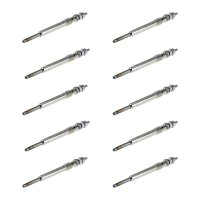 10 Glow Plugs Metal Glow Plugs 11 V NGK D-Power for FIAT...