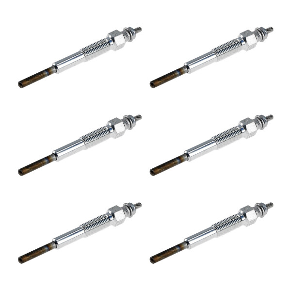 6 Glow Plugs Metal Glow Plugs 10.5 V NGK for TOYOTA LAND and others