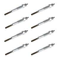 8 Glow Plugs Metal Glow Plugs 10.5 V NGK for TOYOTA LAND...