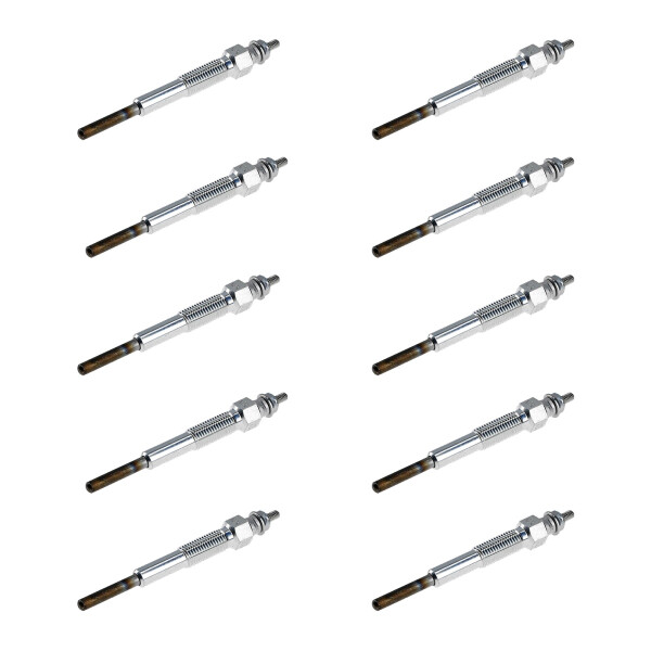 10 Glow Plugs Metal Glow Plugs 10.5 V NGK for TOYOTA LAND and others