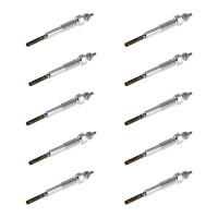 10 Glow Plugs Metal Glow Plugs 10.5 V NGK for TOYOTA LAND...