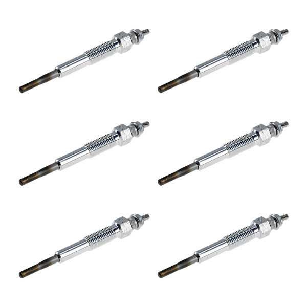 6 Glow Plugs Metal Glow Plugs 7 V NGK for TOYOTA COROLLA and others
