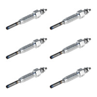 6 Glow Plugs Metal Glow Plugs 10.5 V NGK IAM expertise...