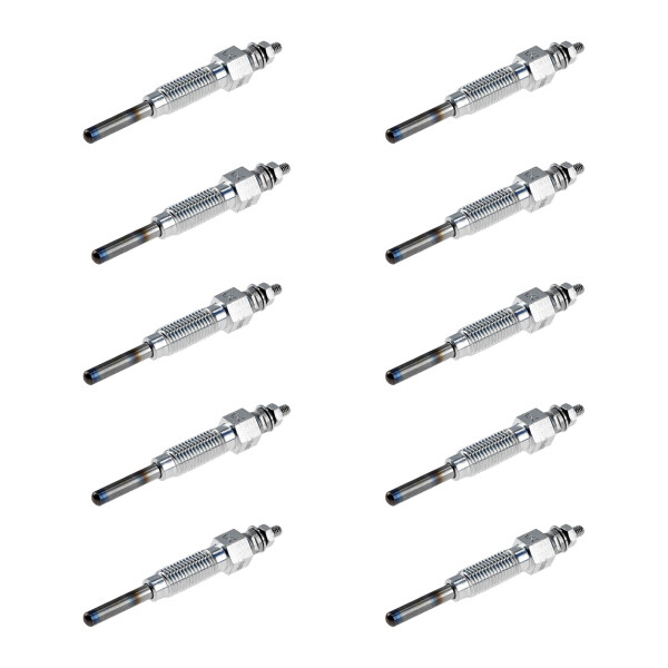 10 Glow Plugs Metal Glow Plugs 10.5 V NGK IAM expertise for e.g. MITSUBISHI